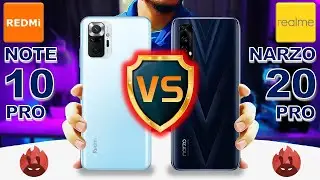 New Redmi Note 10 Pro VS Realme Narzo 20 Pro l Which is the best?