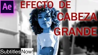 How to Make Big Head Effect in After Effects [video G-eazy] (CC 2017 2015 Tutorial)