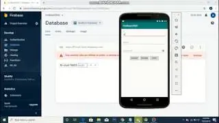 How to insert Real time Data into firebase in ANDROID Studio