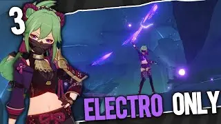 Electro Only was CHALLENGING | Genshin Impact Element Only