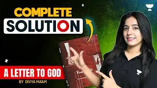 NCERT Solution | CBSE Class 10th English | A Letter to God | Complete Solution | By Divya Ma'am