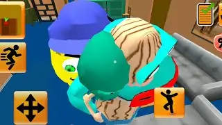 Plankton Gang Secret Sponge's Neighbor Escape 3D | Level 15 |Gameplay