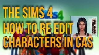 The Sims 4 - How to Change Your Character`s Body - Modify in CAS