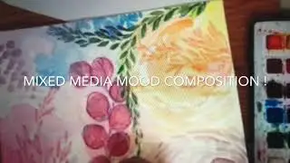 Free Mixed-Media Mood Composition | Online Art Workshops For Adults | The Create Studio