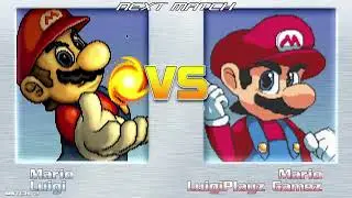 MUGEN Arcade #9: SM853 Mario(eu) e SM853 Luigi