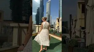 Новое платье по знакомой выкройке✂️