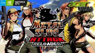 Metal Slug Attack Reloaded Ultra Graphics Acer Nitro 5 GTX1650 i5 9300H 16GB RAM