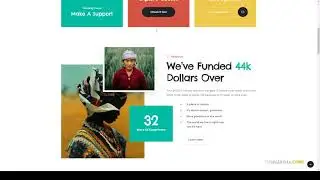 FundBux - Charity and Fundraise Template donations ngo Website Builder