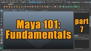 Maya 101 - Fundamentals 07 - Textures, Project Management, and Texturing Demonstration