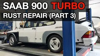 Rust repair - Saab 900 Turbo Aero (part 3)