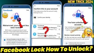 Facebook Locked How To Unlock 2024? | Your Account Has Been Locked Facebook | How To Unlock Facebook