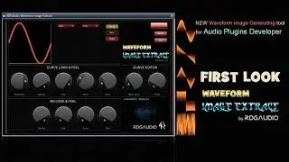 RDGAudio Waveform Image Extract a New Tool for Audio Plugins Developers First Look
