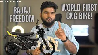 Worlds first CNG bike ! | Bajaj FREEDOM | 330km range | India's Proud🇮🇳