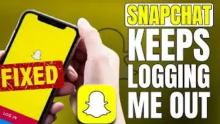 How To Fix Snapchat Logging Out on its own  | Snapchat Login issue 2024 #snapchat #techzeel