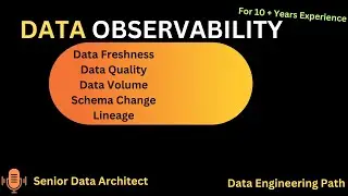 Data Observability Understanding | For 10+ Years Of Experience | Data Engineering Path