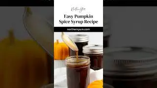 Easy Pumpkin Spice Syrup, Delicous on Lattes, Pumpkin Waffles #fallrecipes #pumpkins pics