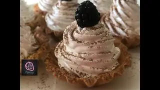 Пирожное Корзиночки С Белково-Заварным Кремом