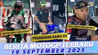 ROSSI IS CURIOUS ABOUT THE YAMAHA V4😍Miller: Ducati Wanted an Inline-4🤪Zarco: The 2026 Bike Will ...
