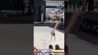 Rhythmic gymnastics Hoop Nikol Diaz #rhythmicgymnastic #shorts #youtubeshorts #shortvideo #youtube
