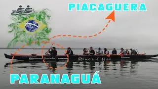 Rowing from Paranaguá to Piaçaguera | Paraná - Brazil
