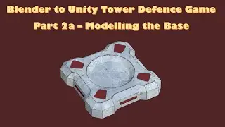 Blender to Unity Tower Defense Game - 2a Texturing the Base in Substance Painter 2