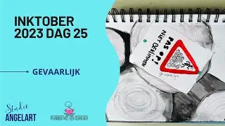Inktober 2023 dag 25 gevaarlijk