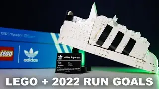 THE LEGO ADIDAS SUPERSTAR + 2022 RUNNING GOALS