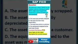 SAP S/4 HANA FICO Exam Question & Answer || SAP FICO Certification Question 