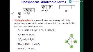 Phosphorus and Phosphine