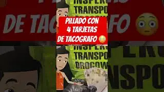 Conductor pillado Haciendo trampas con El Tacógrafo 😩 #camion #transporte #tacografo