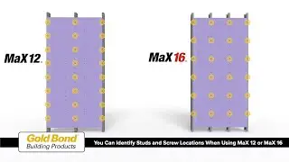Installation Using GridMarX with MaX 12 and MaX 16 Fastener Patterns
