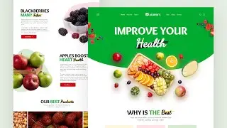 Health Home Page Design Using Figma + Filmora 