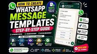How to Create WhatsApp Message Templates (Step-by-Step Guide)