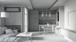 Настройка освещения в интерьере | Corona Render | Eстественный свет