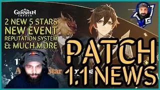 Genshin Impact Patch 1.1 News | 4 New Characters, Reputation, New Event & More
