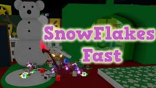 How to get Snowflakes Fast!! | Roblox Bee Swarm Simulator