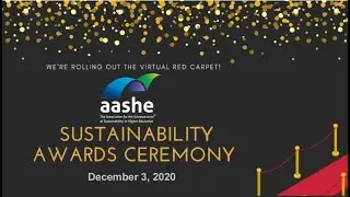 AASHE Award Winnner Ceremony 2020