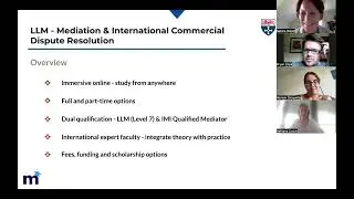 Law Masters in Mediation and Commercial Dispute Resolution Preview