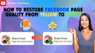 How to RESTORE Facebook Page Quality from Yellow to Green | Fix Restrictions FAST (2025)