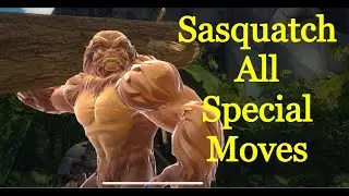 Sasquatch All Special Moves | Marvel Contest of Champions | MCOC