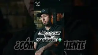 ¿Cómo es el cliente perfecto para un tatuador?👽 #tattoo #ink #tatuajes #tatuaje #shorts