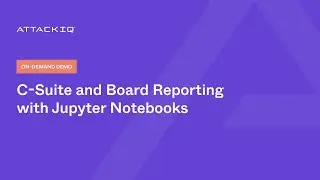 C-Suite and Board Reporting with Jupyter Notebooks