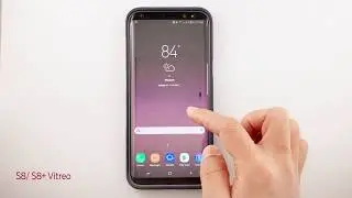 SEIDIO VITREO (curved) for Galaxy S8 and S8+ Sensitivity Demo
