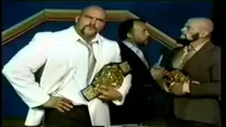Real violence in wrestling interview with Ivan koloff and his nephew Nikita Koloff