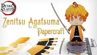 Demon Slayer: Zenitsu Agatsuma Paperized
