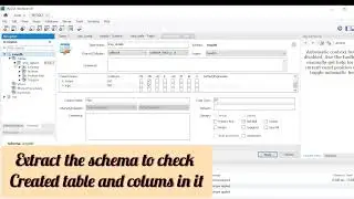 How to create database and table with MySQL workbench