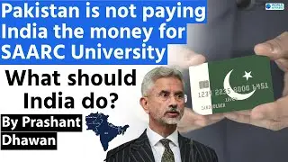 Pakistan is not paying India the money for SAARC University | What should India do?