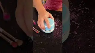 Mini Robot Cleans Makeup Mess! #shorts