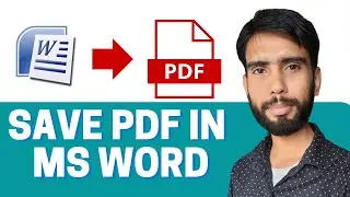 Save as PDF in Word 2007 |  Save PDF MS Word | ms word me pdf kaise banaye