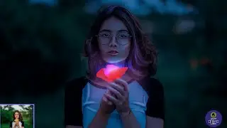 Photoshop portrait post processing (+speed art)